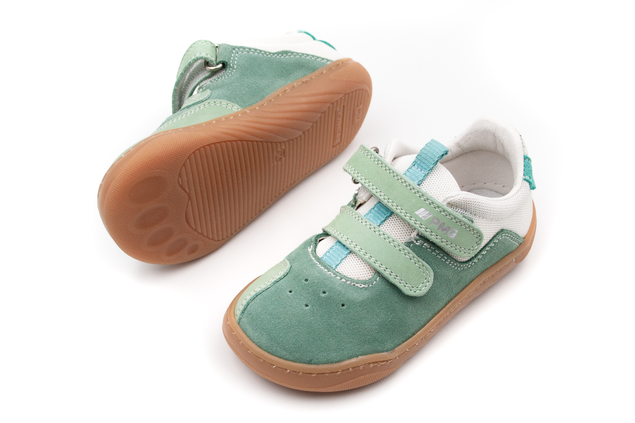 DETSKÉ BAREFOOT TOPÁNKY PRIMIGI SCAMOS - MINT Veľkosť: 30, Vnútorná dĺžka  topánky v cm: 19.7, Vnútorná šírka topánky v cm: 7.4