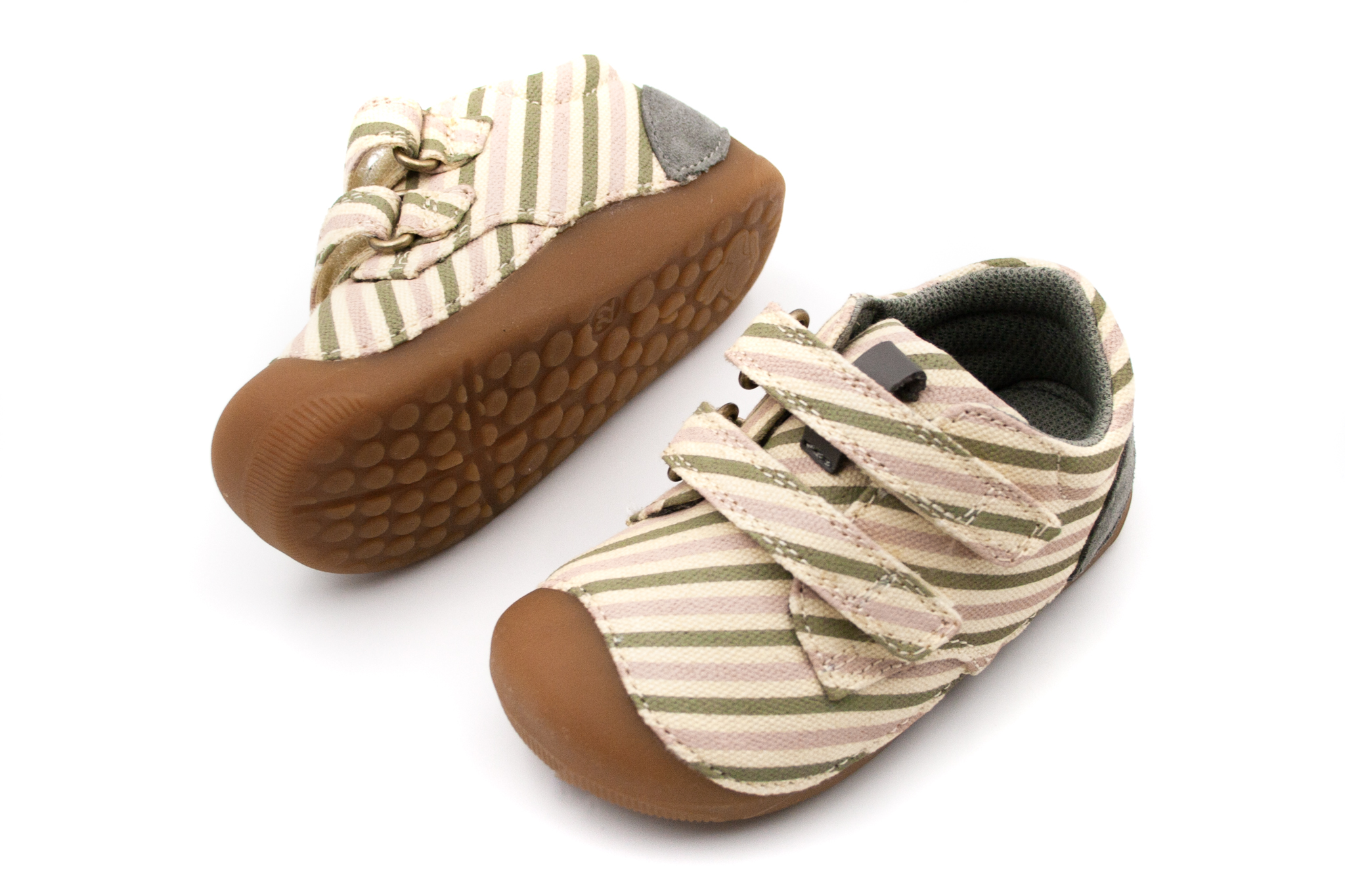 DETSKÉ BAREFOOT TENISKY BUNDGAARD PETIT LOW - PEONY STRIPE Veľkosť: 20, Vnútorná dĺžka  topánky v cm: 12.5, Vnútorná šírka topánky v cm: 5.6