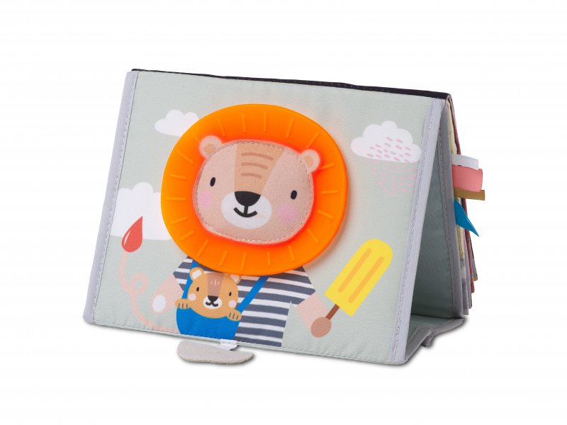KNIŽKA PRE HRU NA BRUŠKU PRE BÁBÄTKÁ TAF TOYS - SAVANA