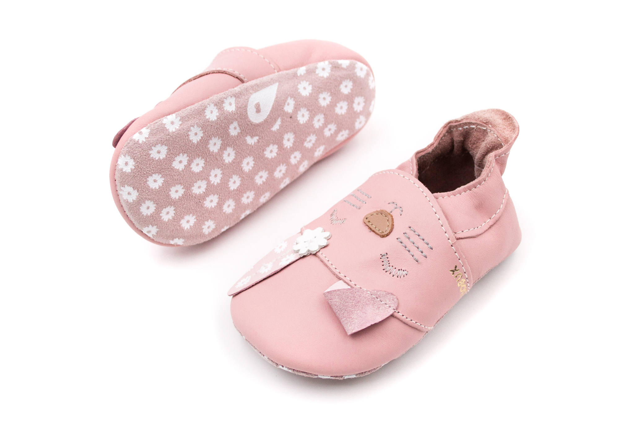 DETSKÉ BAREFOOT CAPAČKY BOBUX - FLOPSY BLOSSOM Veľkosť: 20, Vnútorná dĺžka  topánky v cm: 12.5, Vnútorná šírka topánky v cm: 5.8