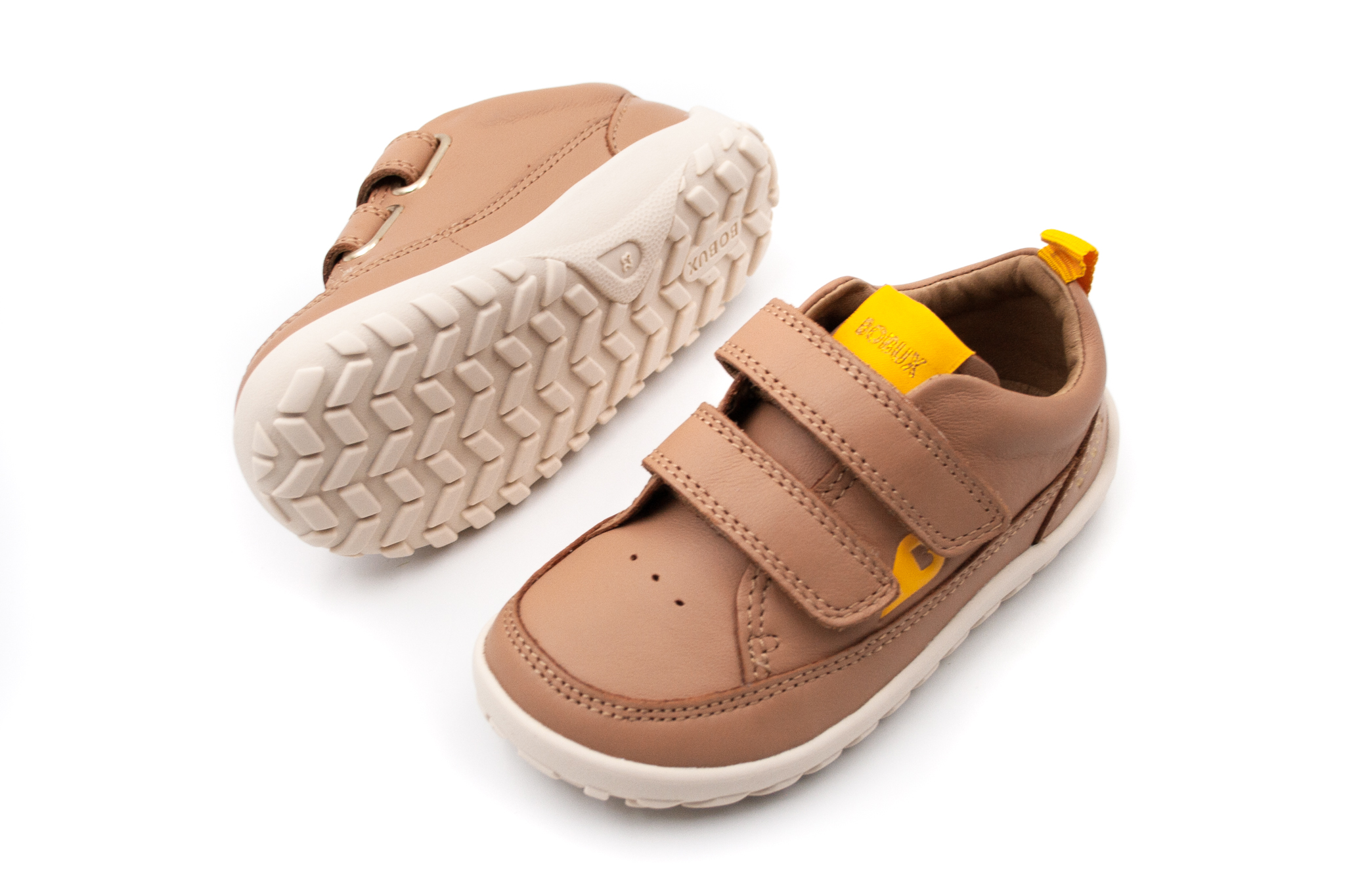 DETSKÉ BAREFOOT TOPÁNKY BOBUX ALPHA DAWN - SANDSTORM Veľkosť: 23, Vnútorná dĺžka  topánky v cm: 15.4, Vnútorná šírka topánky v cm: 6.4