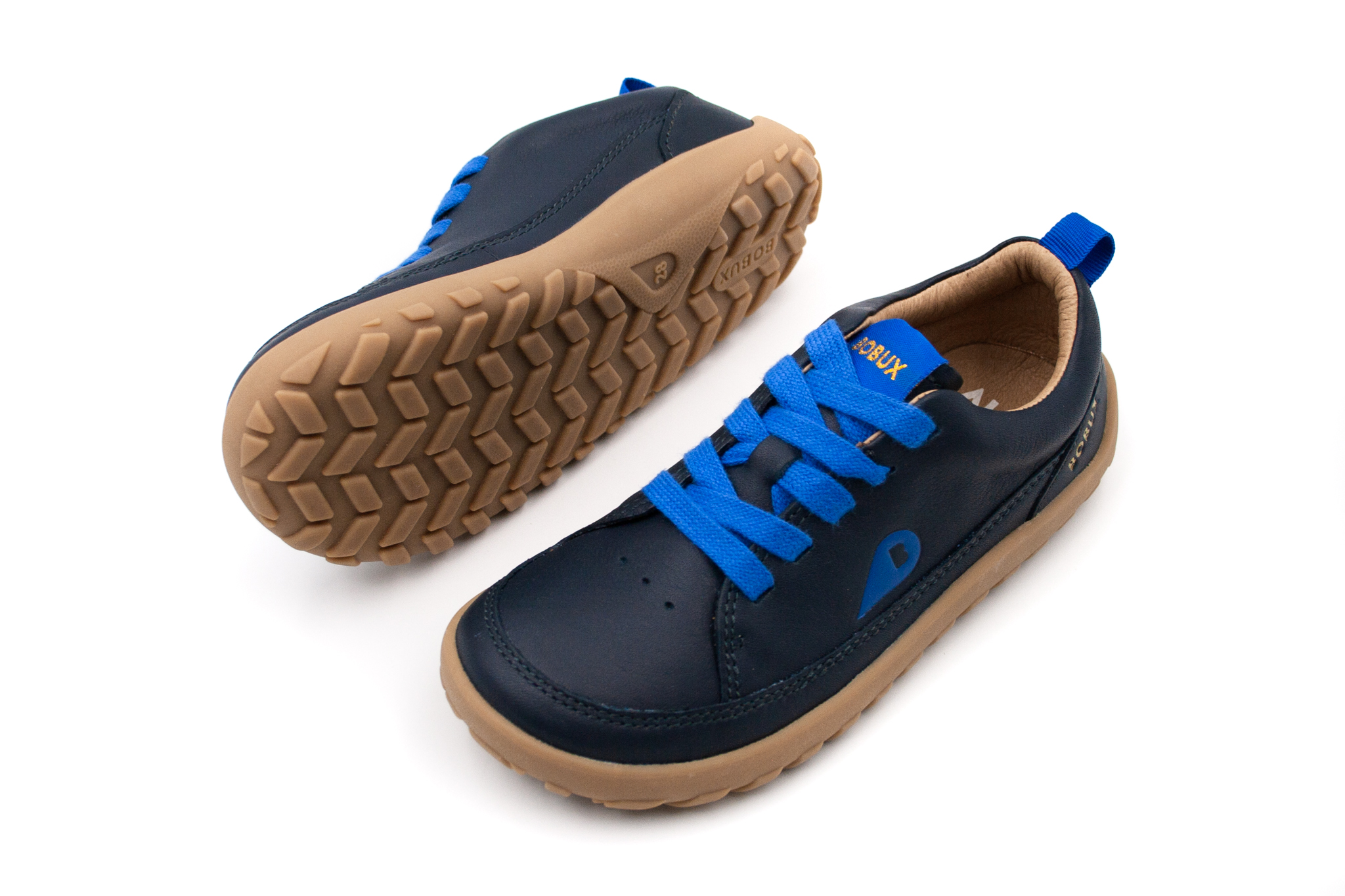 DETSKÉ BAREFOOT TOPÁNKY BOBUX ALPHA EVO - NAVY Veľkosť: 28, Vnútorná dĺžka  topánky v cm: 18.7, Vnútorná šírka topánky v cm: 7