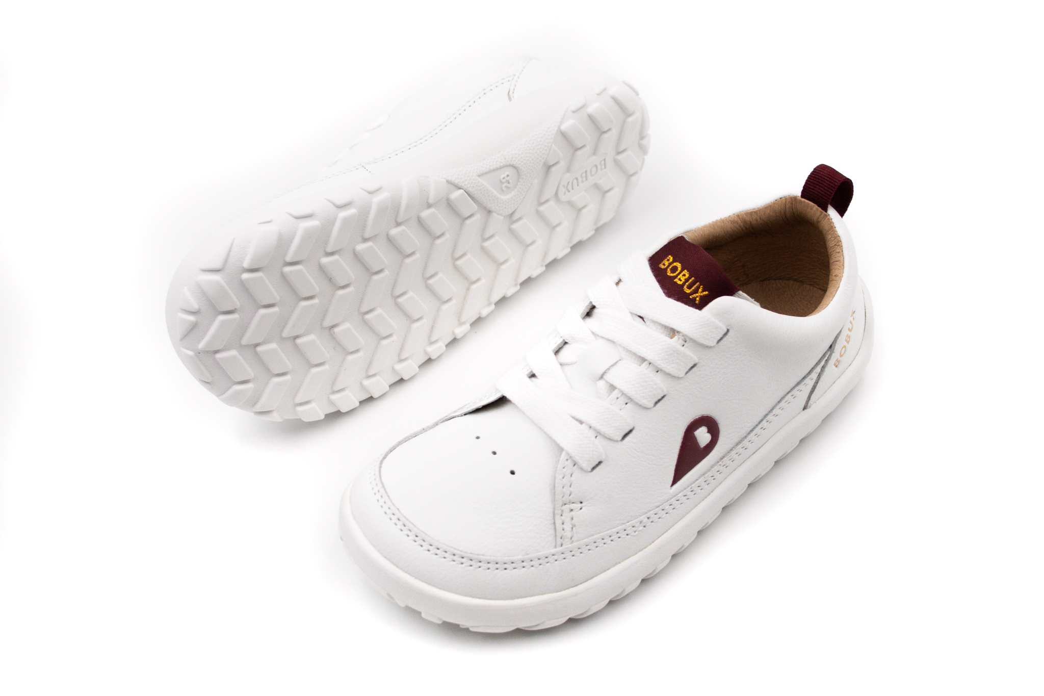 DETSKÉ BAREFOOT TOPÁNKY BOBUX ALPHA EVO - WHITE Veľkosť: 28, Vnútorná dĺžka  topánky v cm: 18.7, Vnútorná šírka topánky v cm: 7
