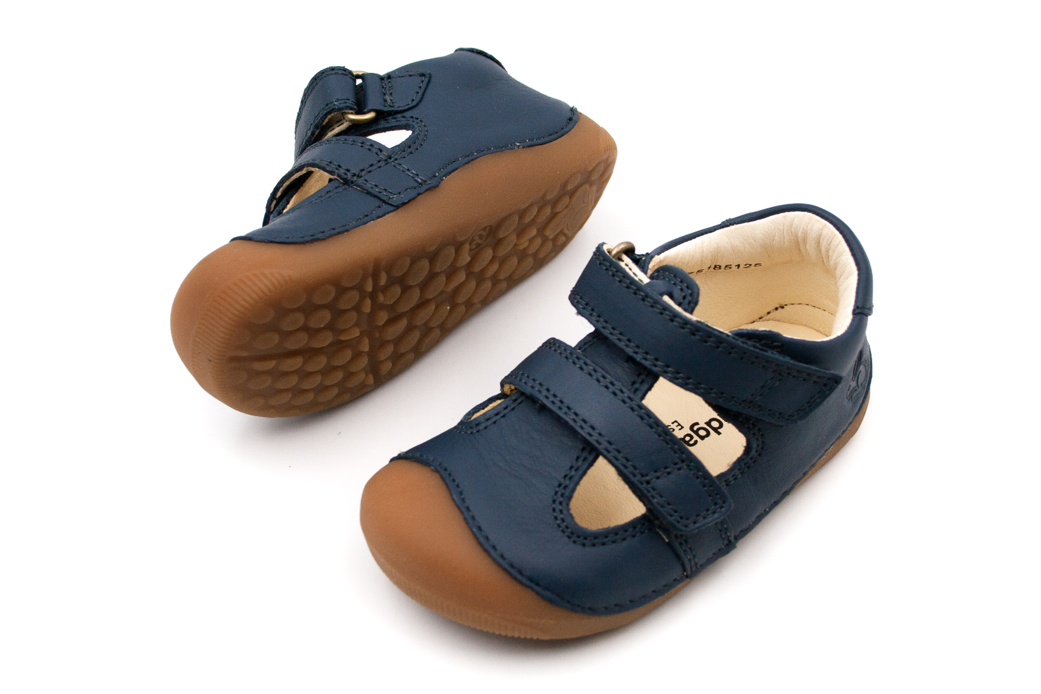 Bundgaard  DETSKÉ BAREFOOT SANDÁLKY BUNDGAARD PETIT SUMMER - NAVY Veľkosť: 20, Vnútorná dĺžka  topánky v cm: 12.5, Vnútorná šírka topánky v cm: 5.6