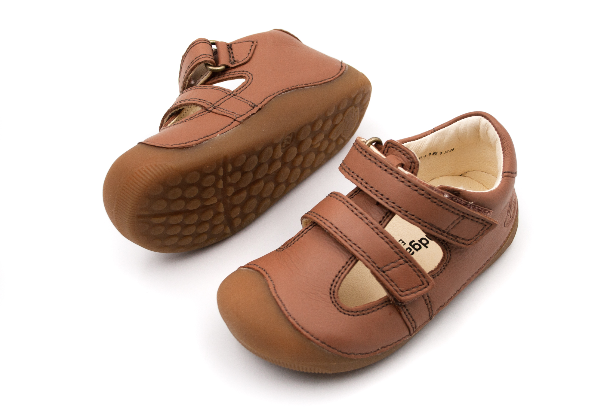 Bundgaard  DETSKÉ BAREFOOT SANDÁLKY BUNDGAARD PETIT SUMMER - COGNAC Veľkosť: 20, Vnútorná dĺžka  topánky v cm: 12.5, Vnútorná šírka topánky v cm: 5…