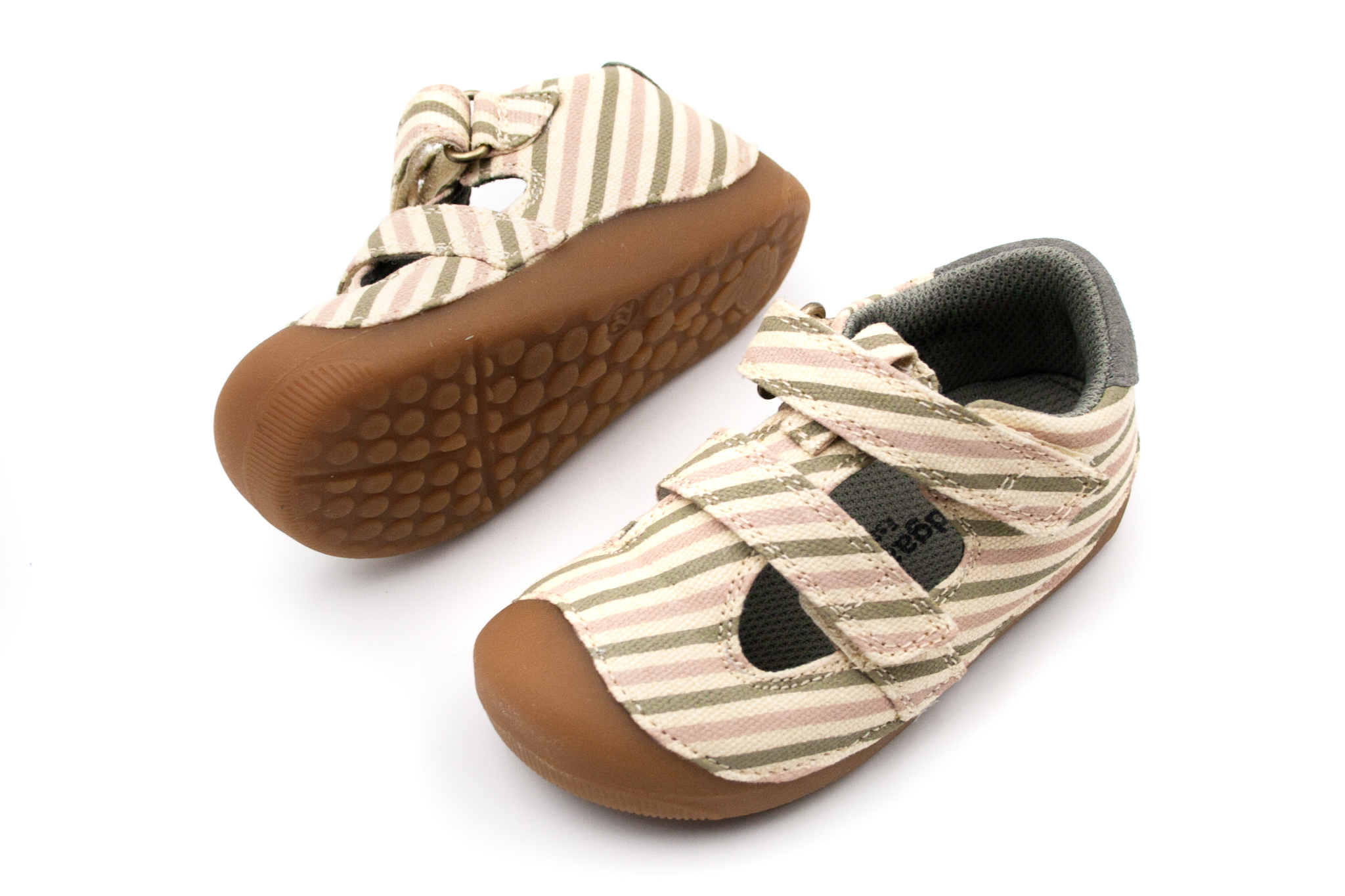 Bundgaard  DETSKÉ BAREFOOT SANDÁLKY BUNDGAARD PETIT SUMMER - PEONY STRIPE Veľkosť: 19, Vnútorná dĺžka  topánky v cm: 12, Vnútorná šírka topánky v c…