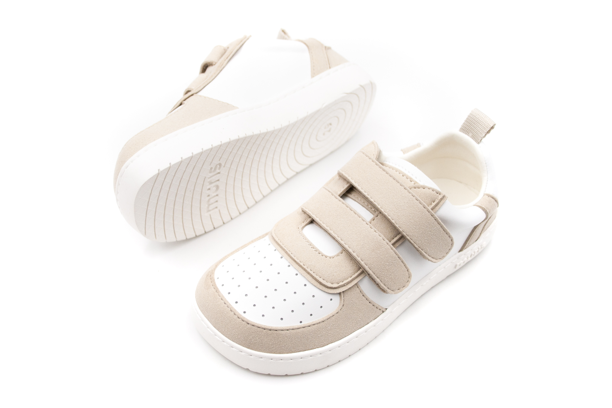 Muris  DETSKÉ BAREFOOT TENISKY MURIS PETRA JUNIOR - STONE Veľkosť: 31, Vnútorná dĺžka  topánky v cm: 19.7, Vnútorná šírka topánky v cm: 7.6