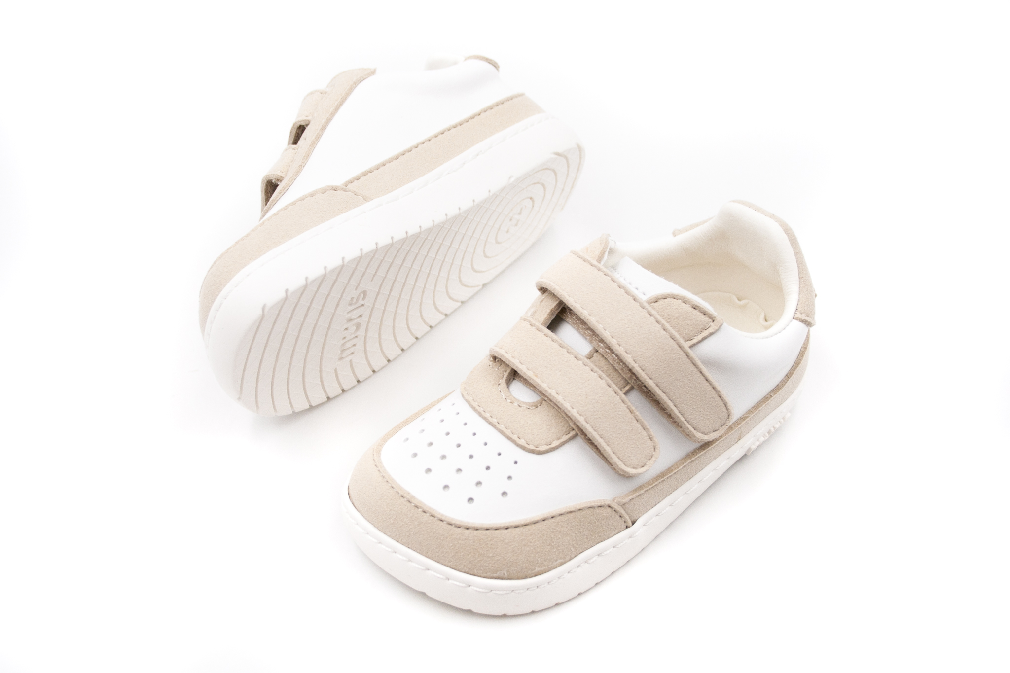 Muris  DETSKÉ BAREFOOT TENISKY MURIS PETRA MINI - STONE Veľkosť: 20, Vnútorná dĺžka  topánky v cm: 12.5, Vnútorná šírka topánky v cm: 6