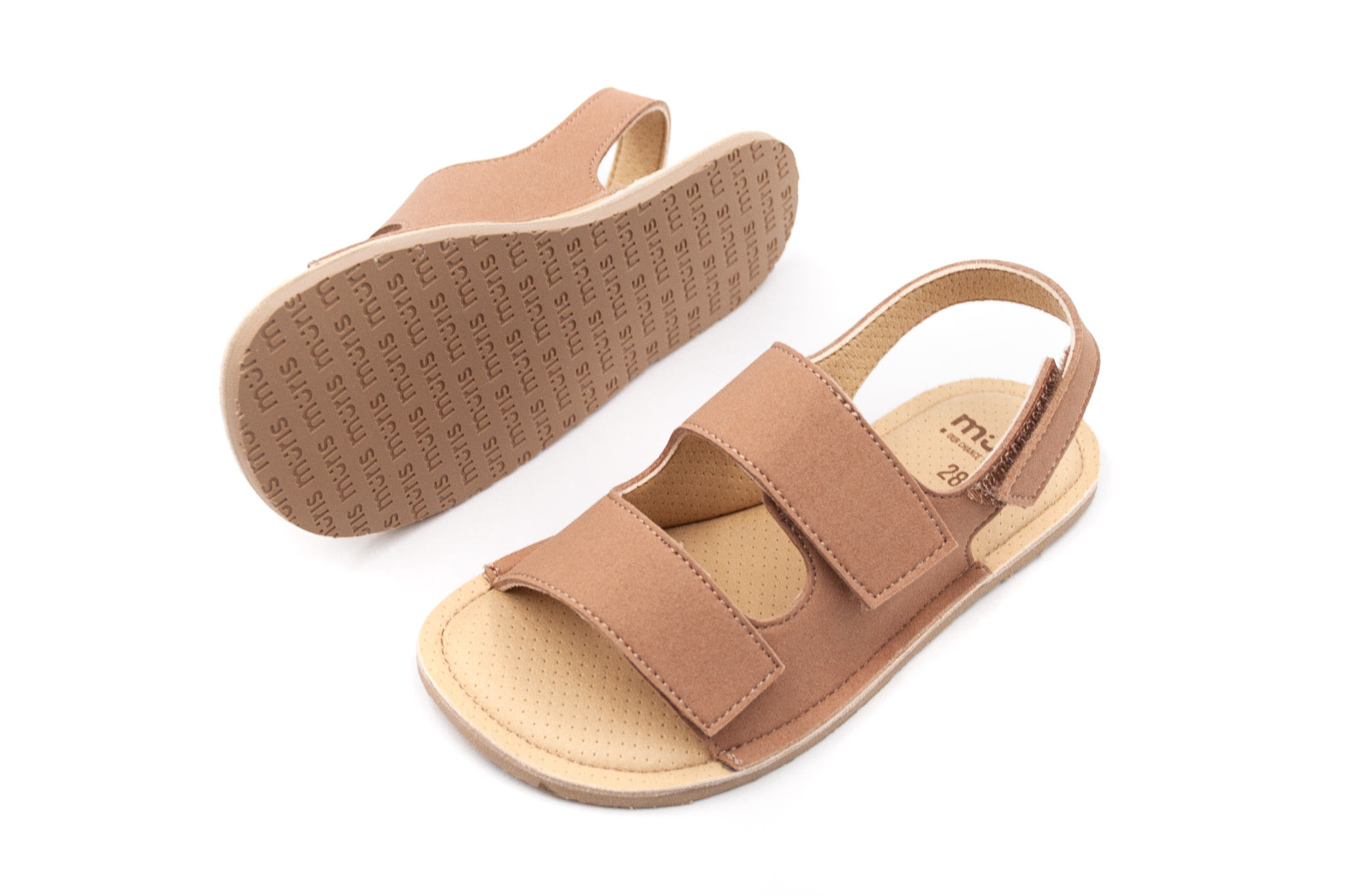 Muris  DETSKÉ BAREFOOT SANDÁLE MURIS RIO JUNIOR - DUSTY PINK Veľkosť: 28, Vnútorná dĺžka  topánky v cm: 17.6, Vnútorná šírka topánky v cm: 6.6