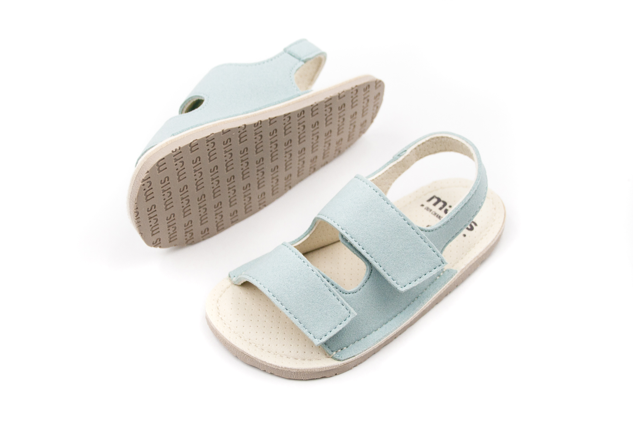 Muris  DETSKÉ BAREFOOT SANDÁLKY MURIS RIO MINI - SKY BLUE Veľkosť: 20, Vnútorná dĺžka  topánky v cm: 12.5, Vnútorná šírka topánky v cm: 5.6