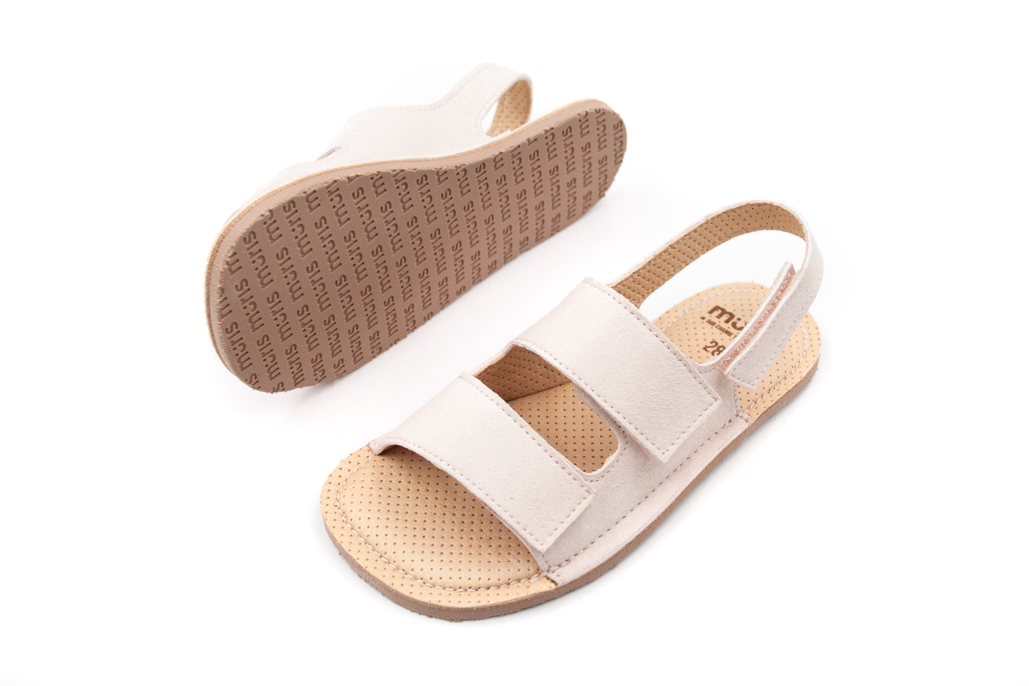 Muris  DETSKÉ BAREFOOT SANDÁLE MURIS RIO JUNIOR - NUDE Veľkosť: 28, Vnútorná dĺžka  topánky v cm: 17.6, Vnútorná šírka topánky v cm: 6.6