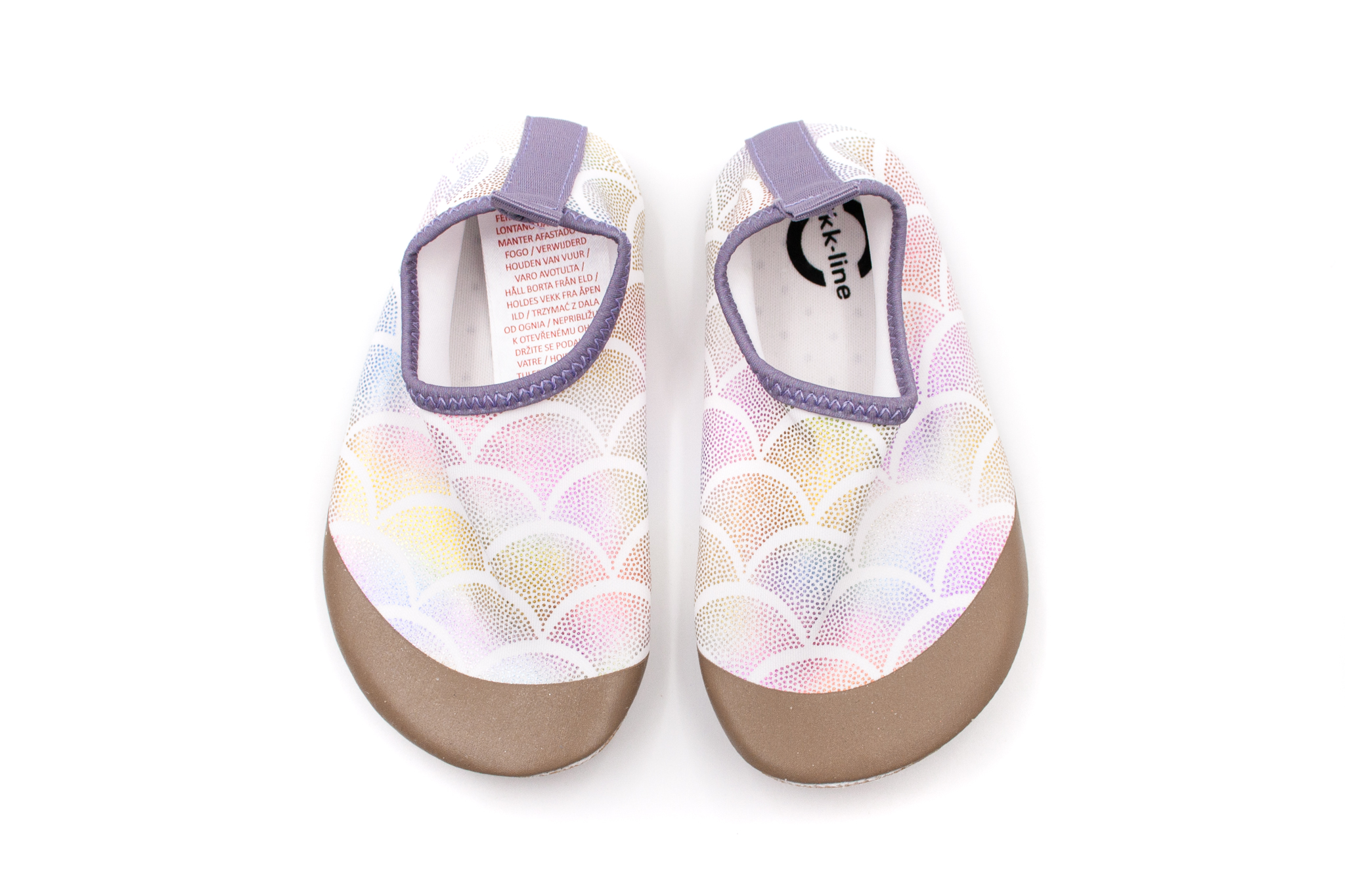 Mikk-Line  TOPÁNKY DO VODY MIKK-LINE SWIM SHOES - LAVENDER AURA Veľkosť: 21, Vnútorná dĺžka  topánky v cm: 14.5, Vnútorná šírka topánky v cm: 6.2