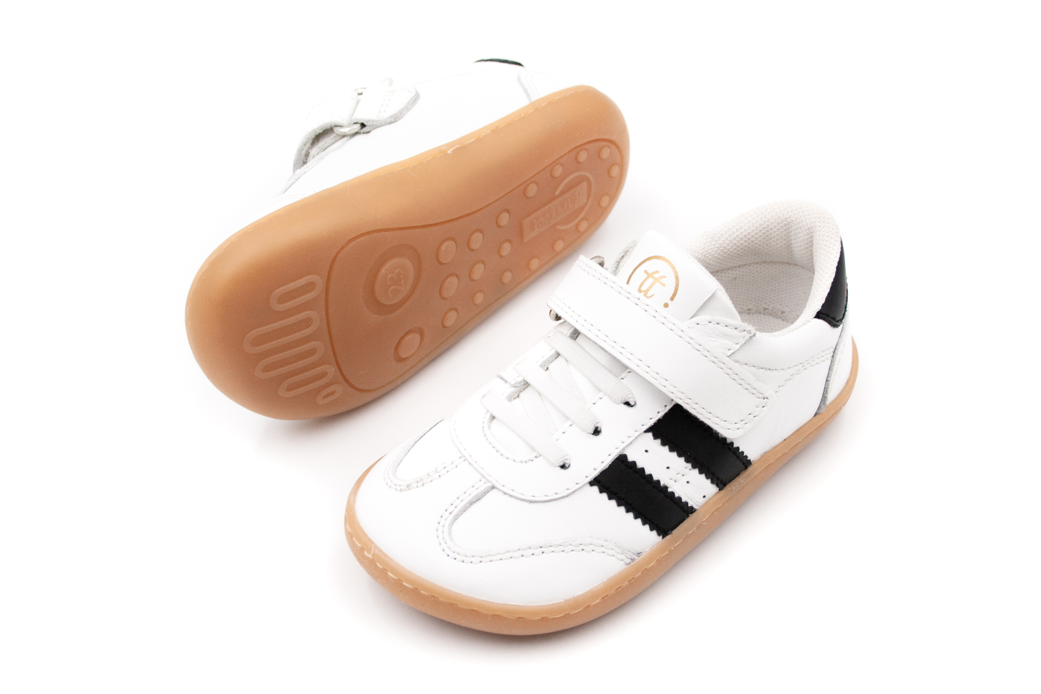 Chetto  DETSKÉ KOŽENÉ TENISKY CHETTO BAREFOOT CASUAL - BLANCO Veľkosť: 28, Vnútorná dĺžka  topánky v cm: 18.1, Vnútorná šírka topánky v cm: 7.1