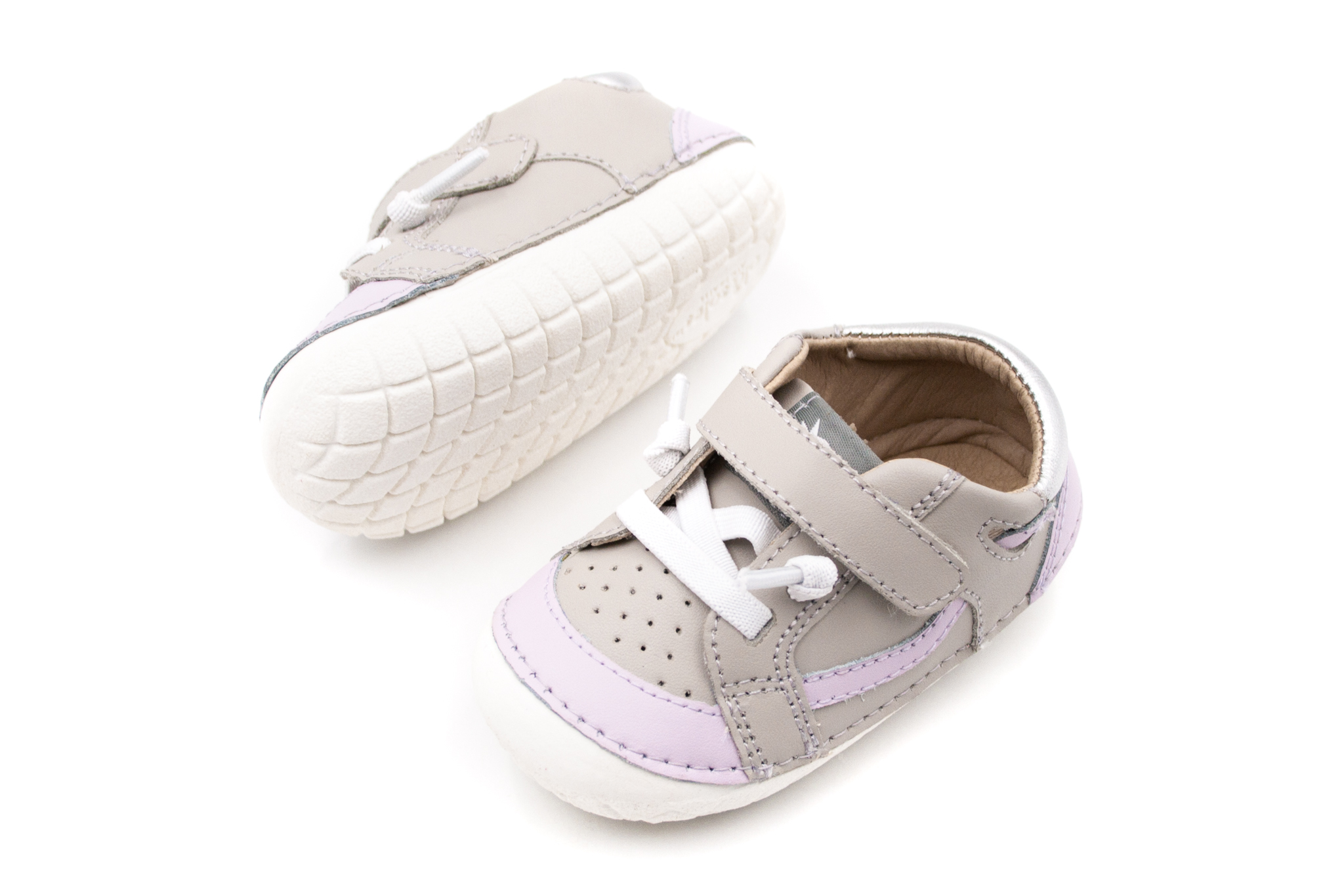 Old Soles  DETSKÉ BAREFOOT TENISKY OLD SOLES WINDY PAVE - GRIS LILIUM SILVER Veľkosť: 20, Vnútorná dĺžka  topánky v cm: 12.4, Vnútorná šírka topánk…