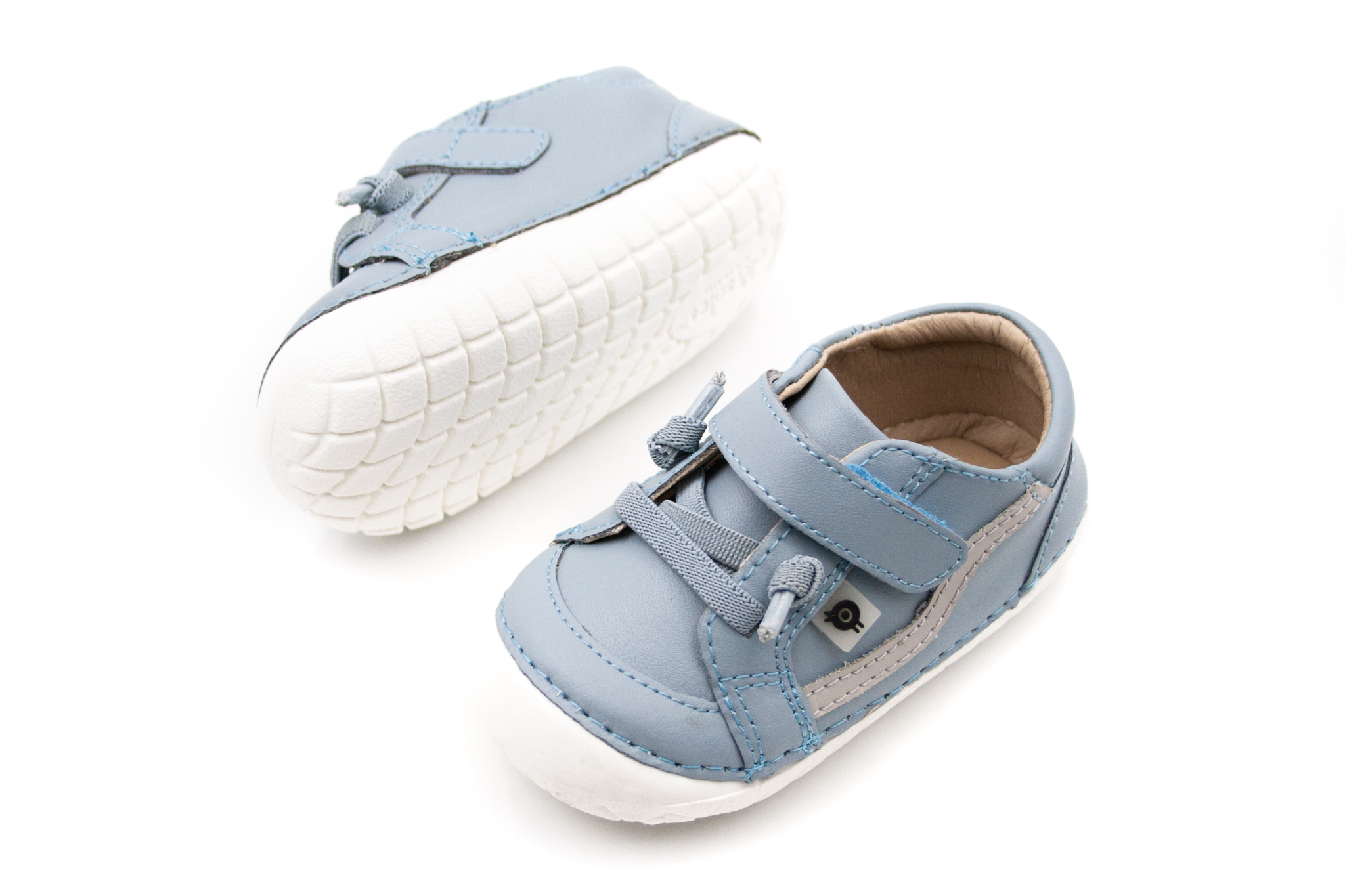 Old Soles  DETSKÉ BAREFOOT TENISKY OLD SOLES SQUIGGLE PAVE - DUSTY BLUE GRIS Veľkosť: 20, Vnútorná dĺžka  topánky v cm: 12.4, Vnútorná šírka topánk…