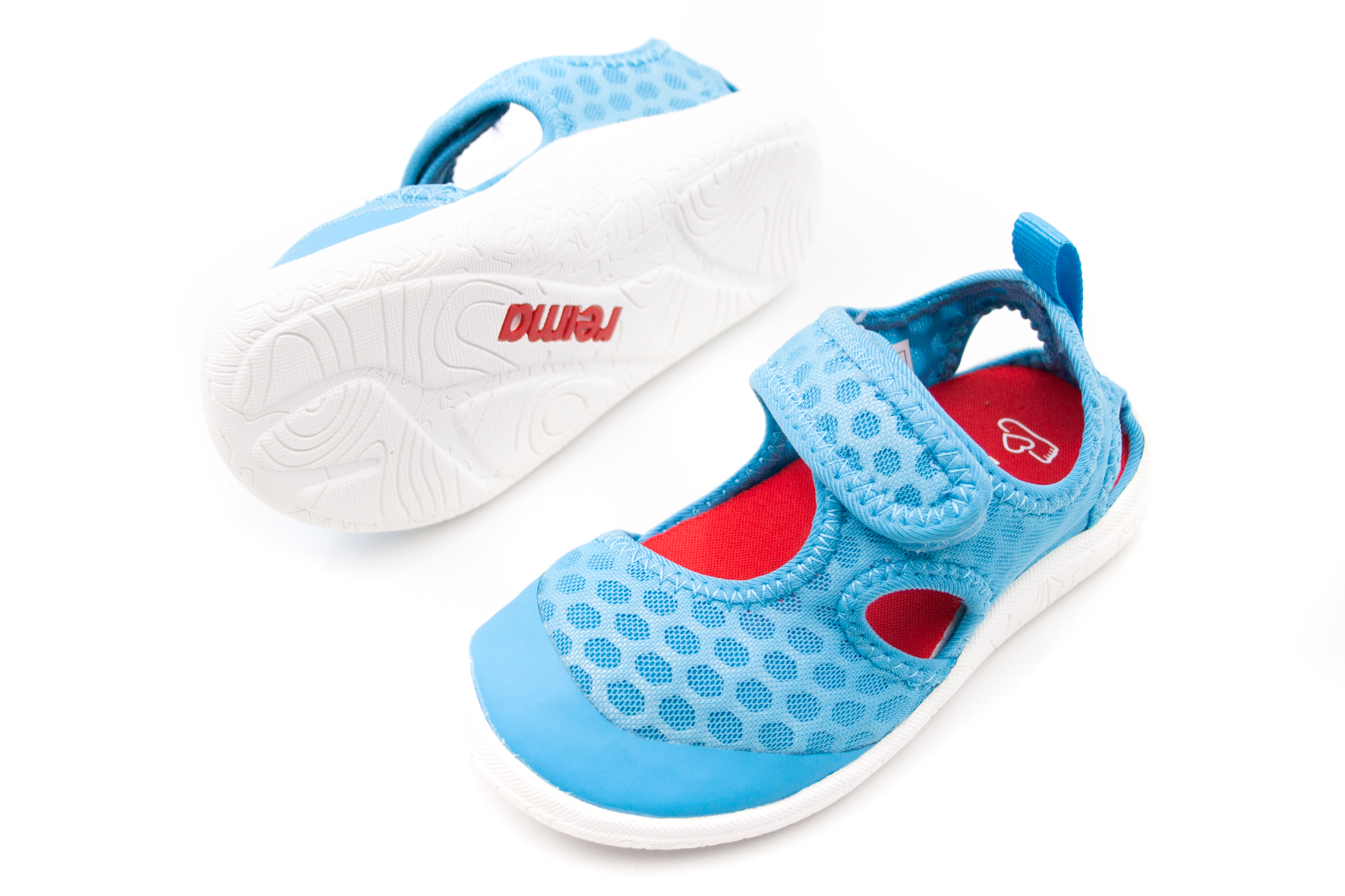 Reima  ŠPORTOVÉ BAREFOOT SANDÁLE REIMA RANTAAN - TURQUOISE BLUE Veľkosť: 23, Vnútorná dĺžka  topánky v cm: 15, Vnútorná šírka topánky v cm: 6.4