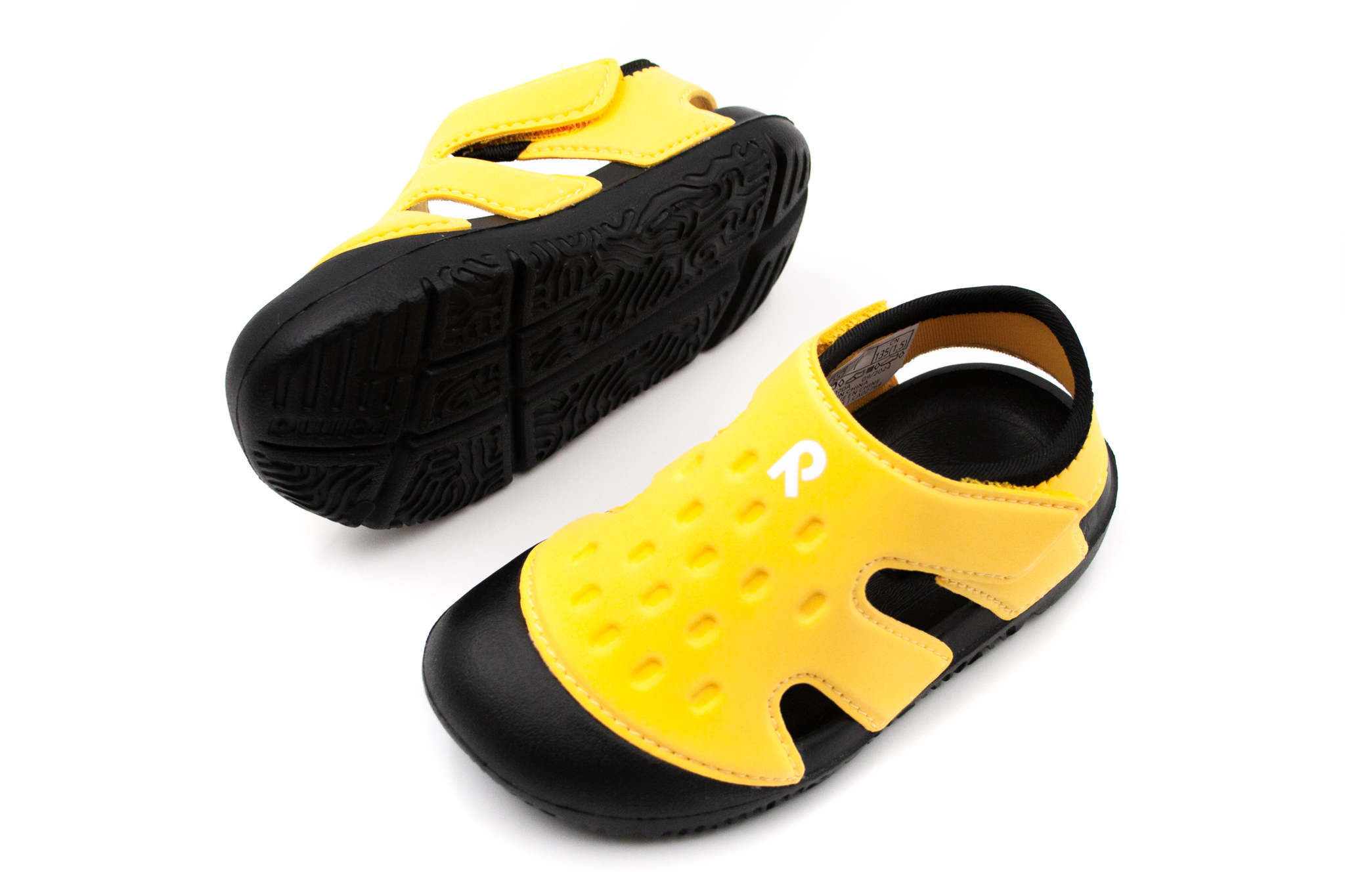 Reima  DETSKÉ ŠPORTOVÉ SANDÁLE REIMA KORALLI - CLEAR YELLOW Veľkosť: 23, Vnútorná dĺžka  topánky v cm: 15.1, Vnútorná šírka topánky v cm: 6.5