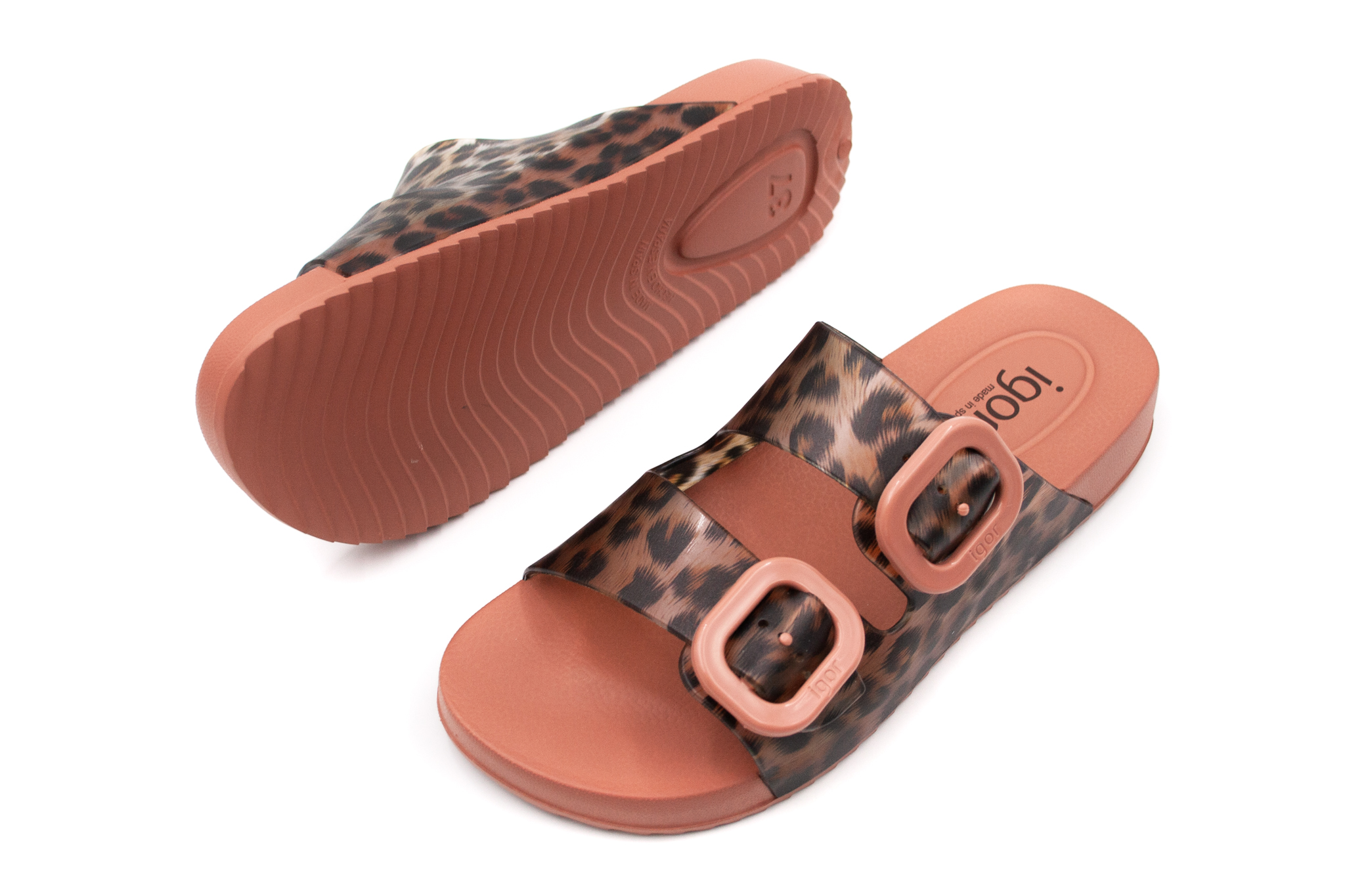 Igor Shoes  IGOR SHOES GUMENÉ ŠĽAPKY DOSPELÁCKE HABANA BRILLO LEO- TERRACOTA Veľkosť: 37, Vnútorná dĺžka  topánky v cm: 24.6, Vnútorná šírka topánk…