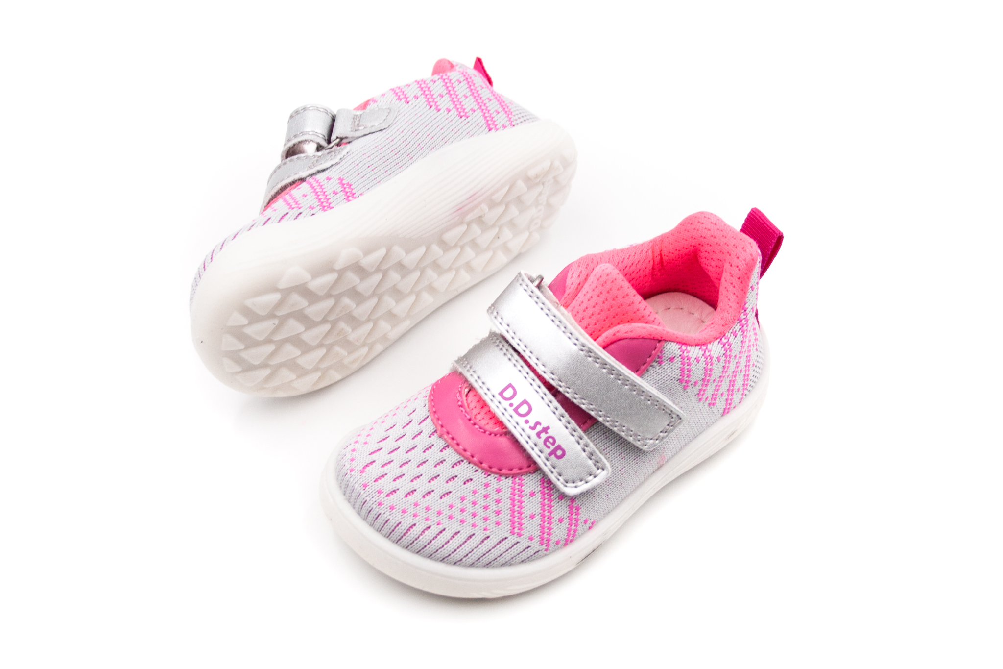 D.D.Step  DETSKÉ BAREFOOT TENISKY D.D.STEP 093 - LIGHT GREY Veľkosť: 24, Vnútorná dĺžka  topánky v cm: 15.1, Vnútorná šírka topánky v cm: 6.4