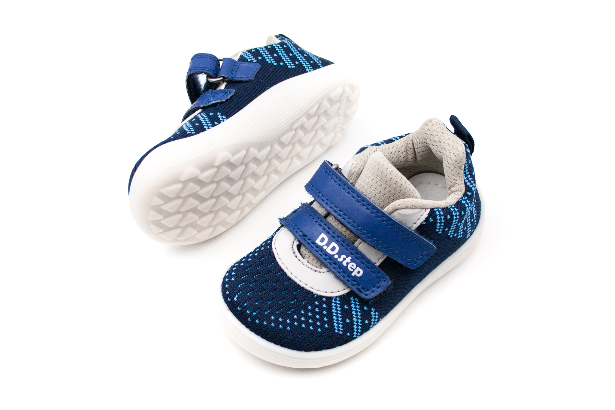D.D.Step  DETSKÉ BAREFOOT TENISKY D.D.STEP 093 - ROYAL BLUE Veľkosť: 22, Vnútorná dĺžka  topánky v cm: 14, Vnútorná šírka topánky v cm: 6.2