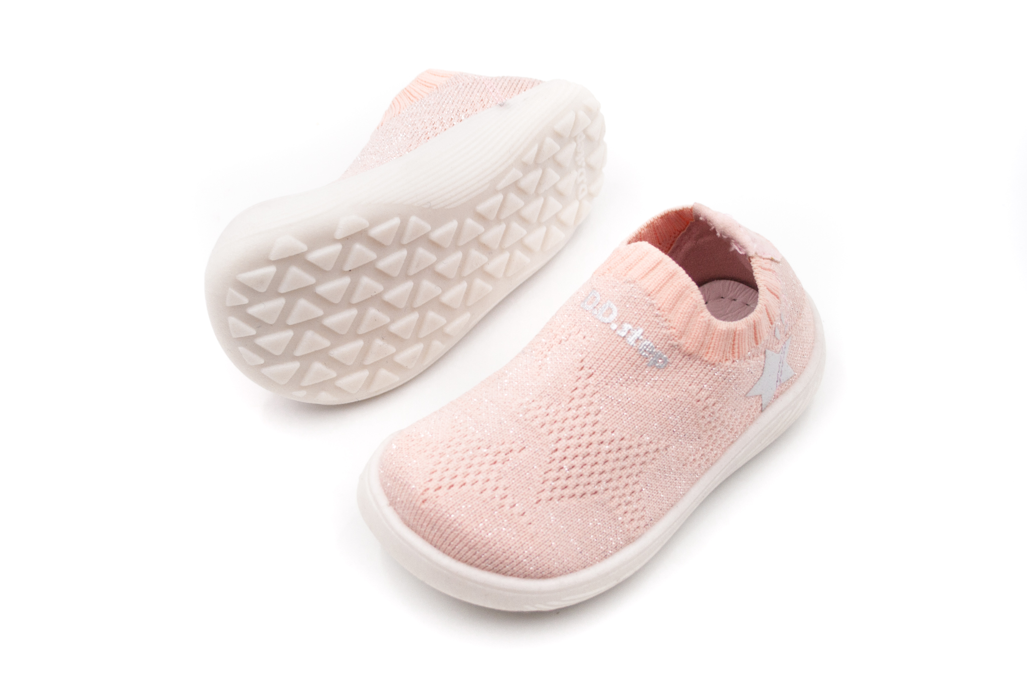 D.D.Step  DETSKÉ BAREFOOT SIEŤOVANÉ TENISKY D.D.STEP 093 - BABY PINK Veľkosť: 22, Vnútorná dĺžka  topánky v cm: 14, Vnútorná šírka topánky v cm: 6.2