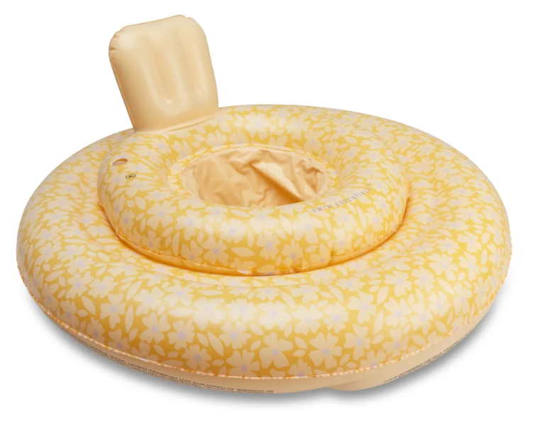 Swim Essentials  SWIM ESSENTIALS NAFUKOVACIE KOLESO PRE BÁBÄTKÁ - FLORISH YELLOW