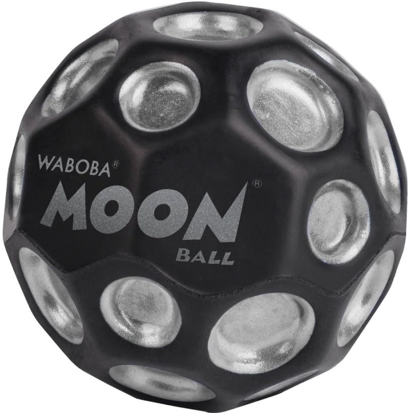 SUPERSKÁKAVÁ LOPTIČKA WABOBA DARK SIDE OF THE MOON - SILVER