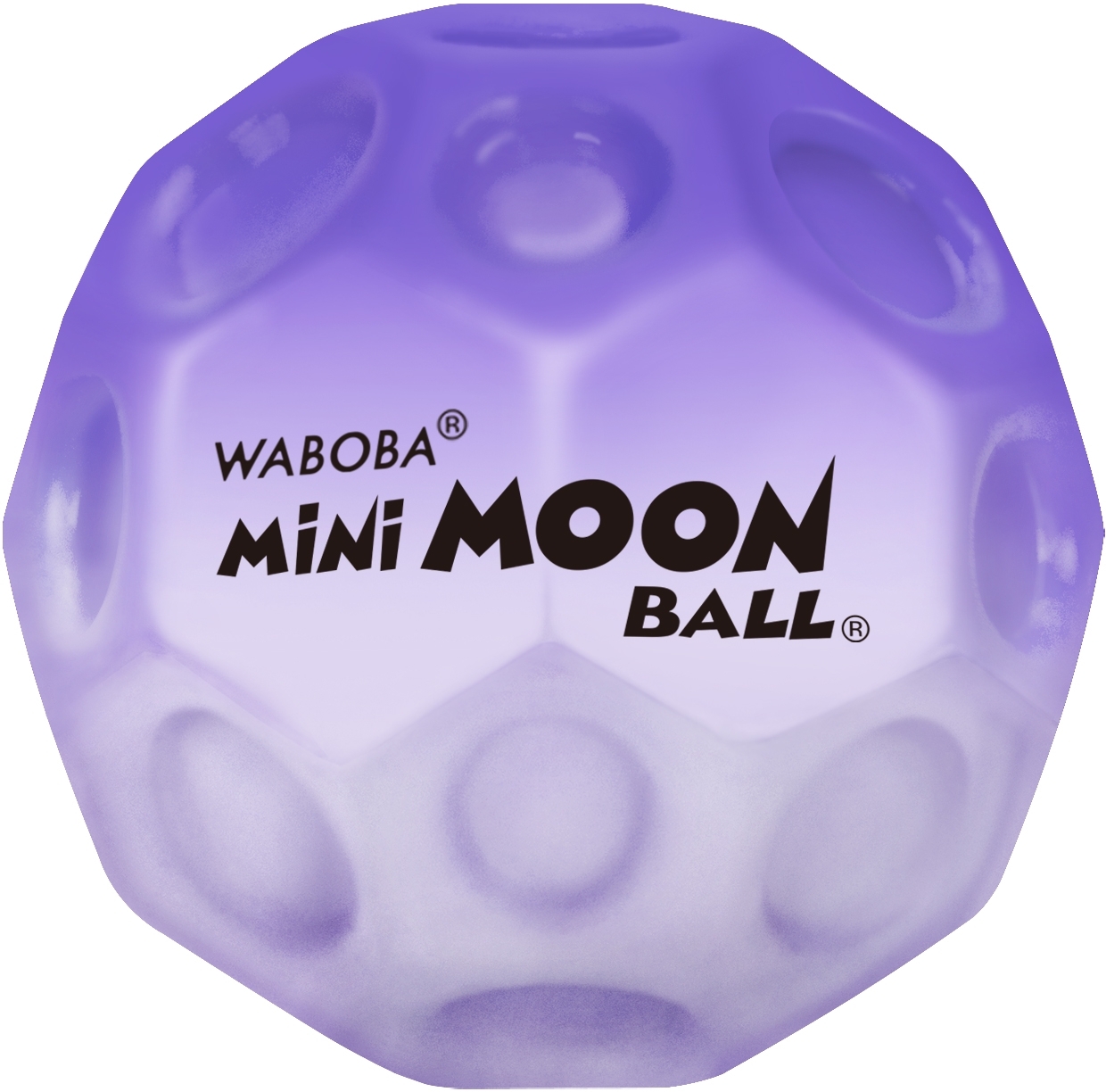 SUPERSKÁKAVÁ LOPTIČKA WABOBA MINI MOON BALL - PURPLE