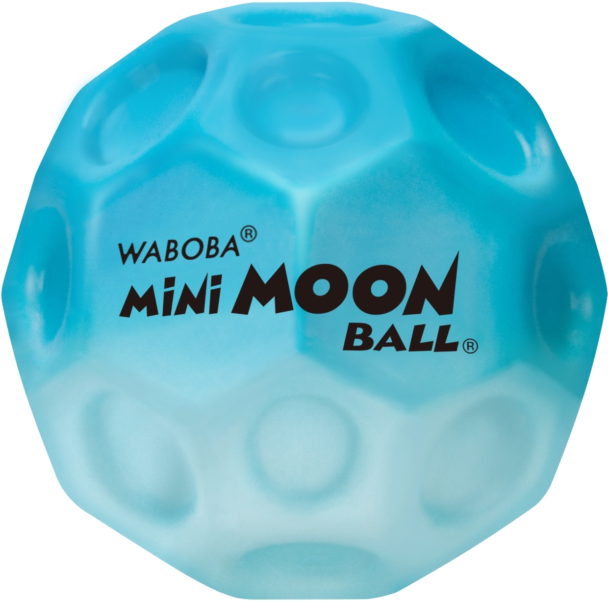 SUPERSKÁKAVÁ LOPTIČKA WABOBA MINI MOON BALL - BLUE
