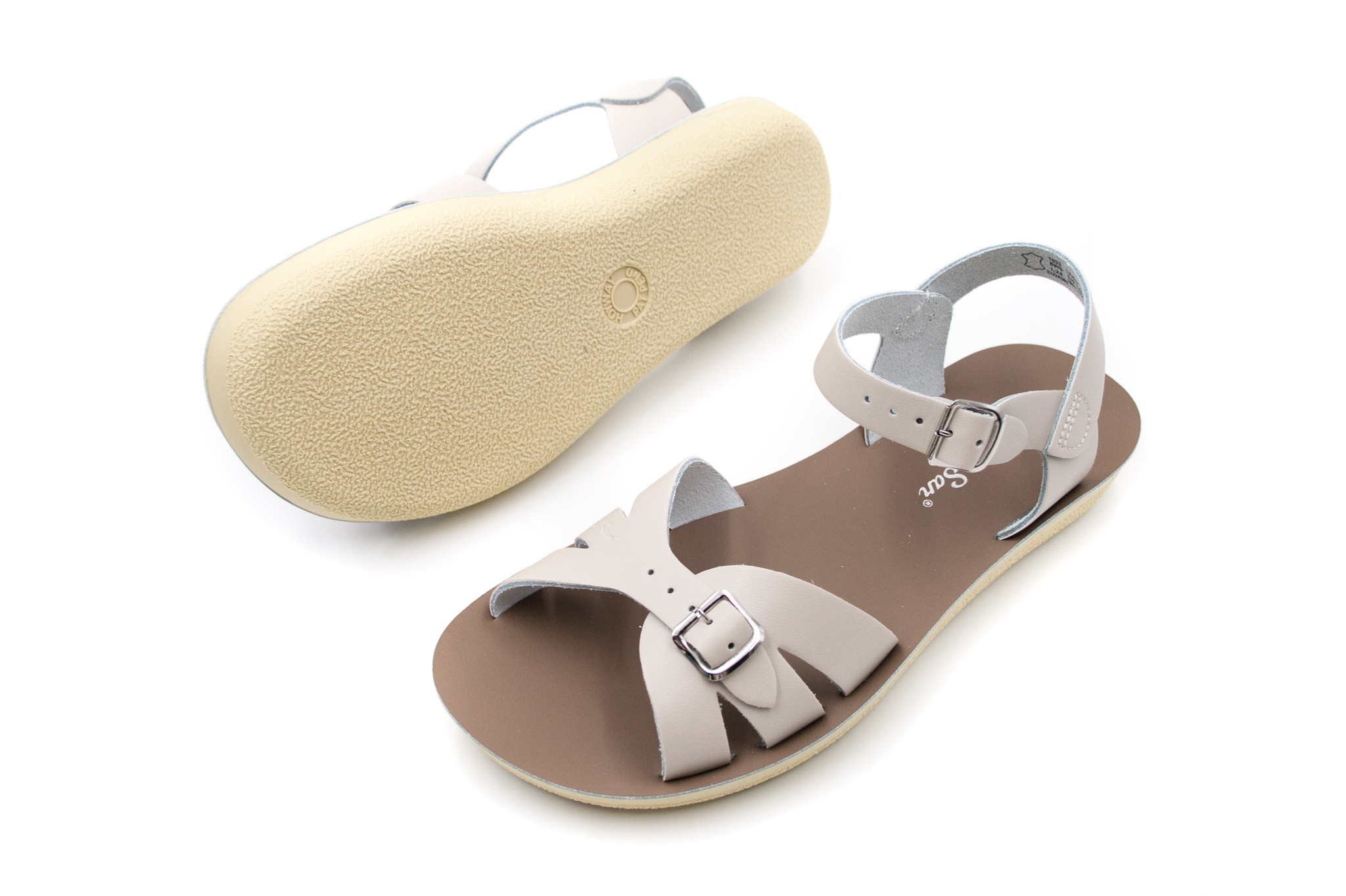 Salt-Water Sandals  DÁMSKE SANDÁLE SALT-WATER SANDALS BOARDWALK - STONE Veľkosť: 38, Vnútorná dĺžka  topánky v cm: 24.4, Vnútorná šírka topánky v c…