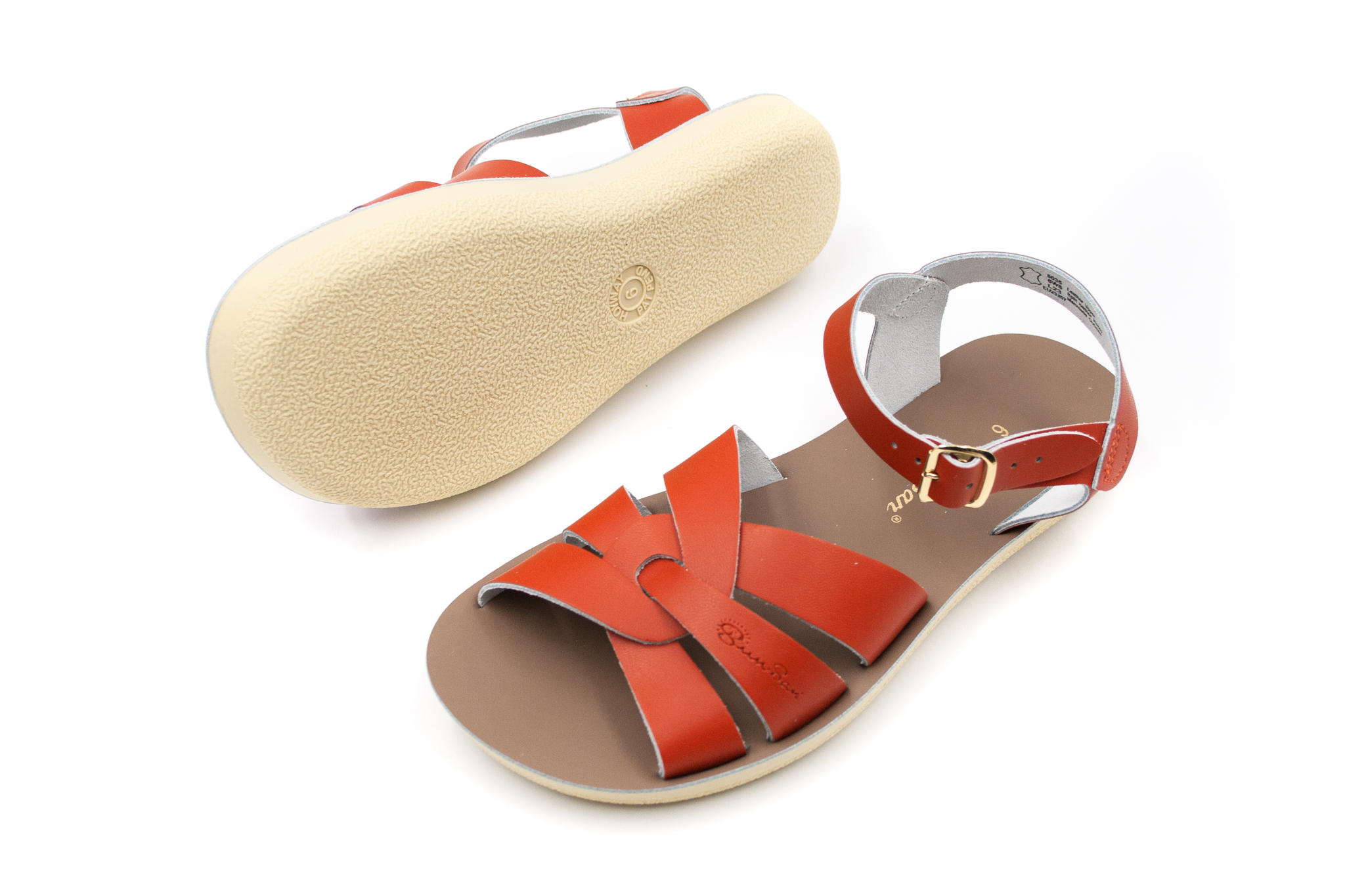 Salt-Water Sandals  DÁMSKE SANDÁLE SALT-WATER SANDALS SWIMMER - PAPRIKA Veľkosť: 38, Vnútorná dĺžka  topánky v cm: 24.4, Vnútorná šírka topánky v c…