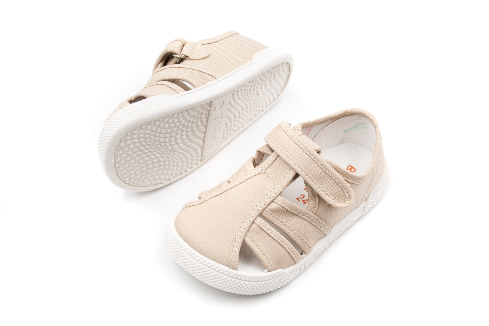 Crio's  DETSKÉ BAREFOOT SANDÁLKY CRIO'S MANGO - BEIGE Veľkosť: 21, Vnútorná dĺžka  topánky v cm: 13.3, Vnútorná šírka topánky v cm: 6.3