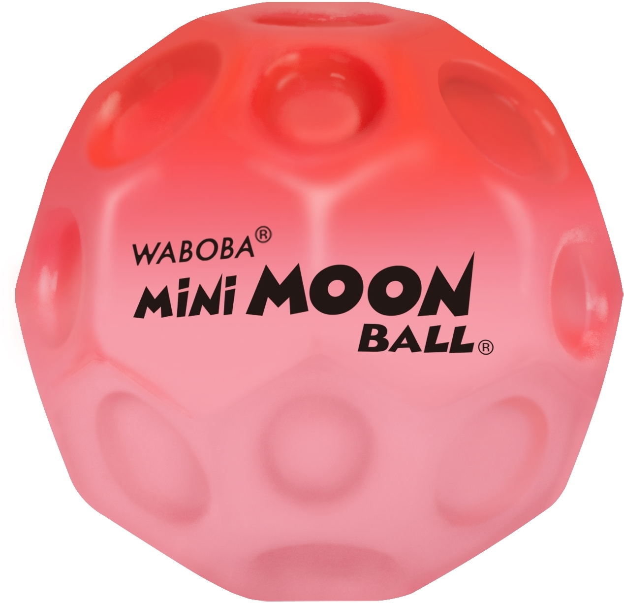 SUPERSKÁKAVÁ LOPTIČKA WABOBA MINI MOON BALL - RED