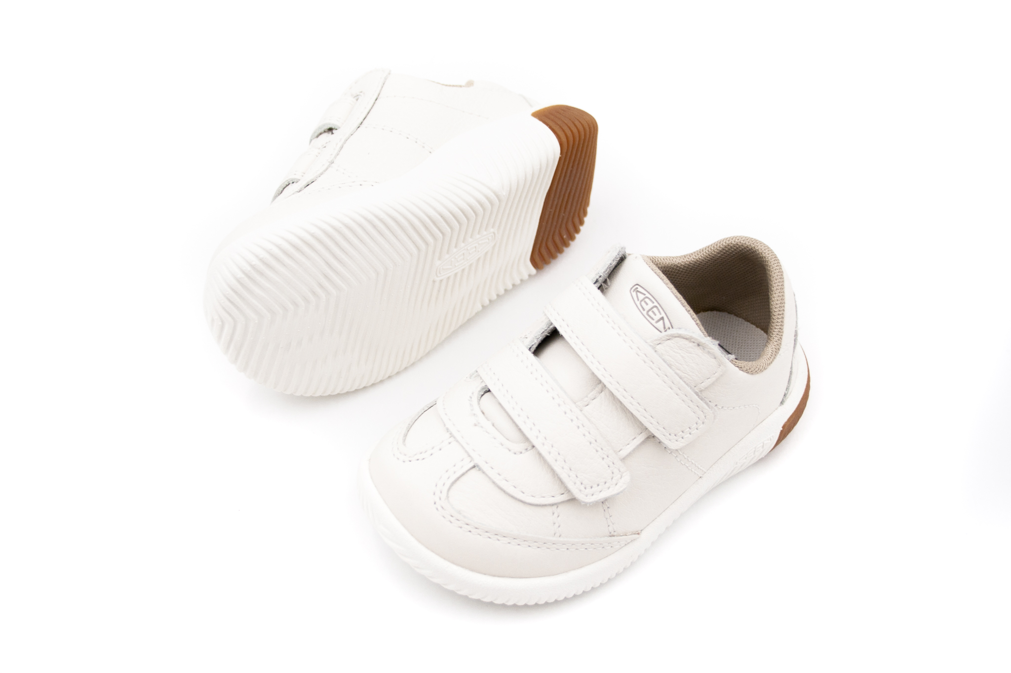 Keen  DETSKÉ KOŽENÉ TENISKY KEEN KNX T-TOE - STAR WHITE Veľkosť: 36, Vnútorná dĺžka  topánky v cm: 22.2, Vnútorná šírka topánky v cm: 8.4