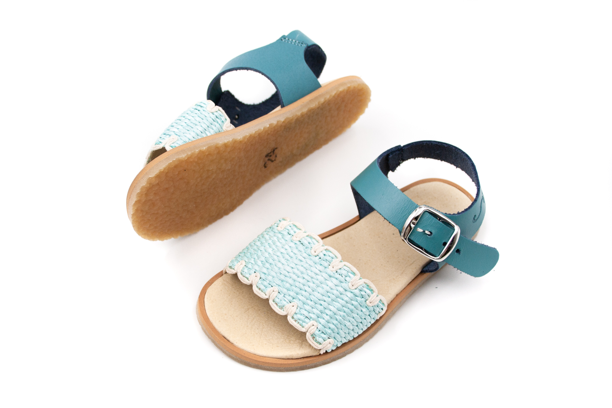 Flexi Nens  DETSKÉ BAREFOOT SANDÁLKY FLEXI NENS - MASAI BOX AGUA Veľkosť: 24, Vnútorná dĺžka  topánky v cm: 15.5, Vnútorná šírka topánky v cm: 6.6