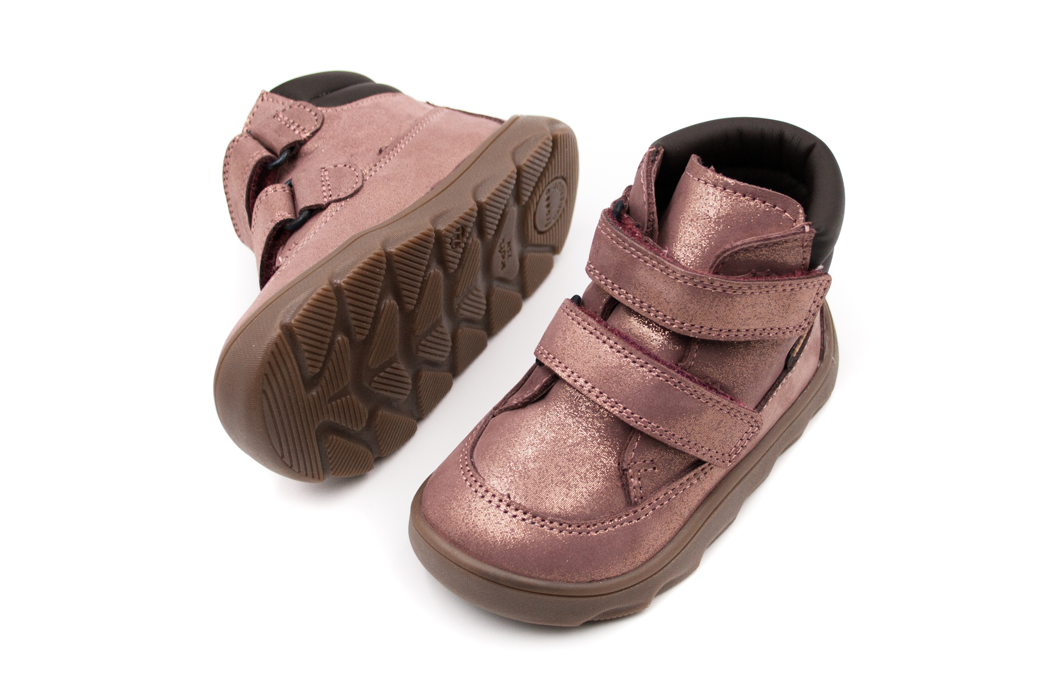 Froddo  DETSKÉ PRECHODNÉ TOPÁNKY FRODDO ZERU TEX - PINK/GOLD Veľkosť: 31, 11: 20, Vnútorná šírka topánky v cm: 7.4