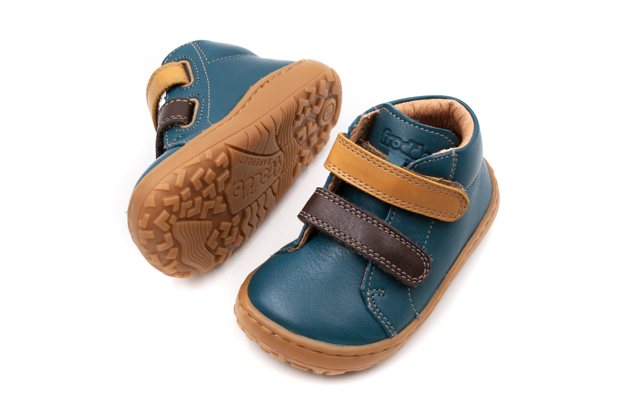 Froddo  DETSKÉ BAREFOOT TOPÁNKY FRODDO FIRST STEP - DARK DENIM Veľkosť: 25, 11: 16, Vnútorná šírka topánky v cm: 6.6