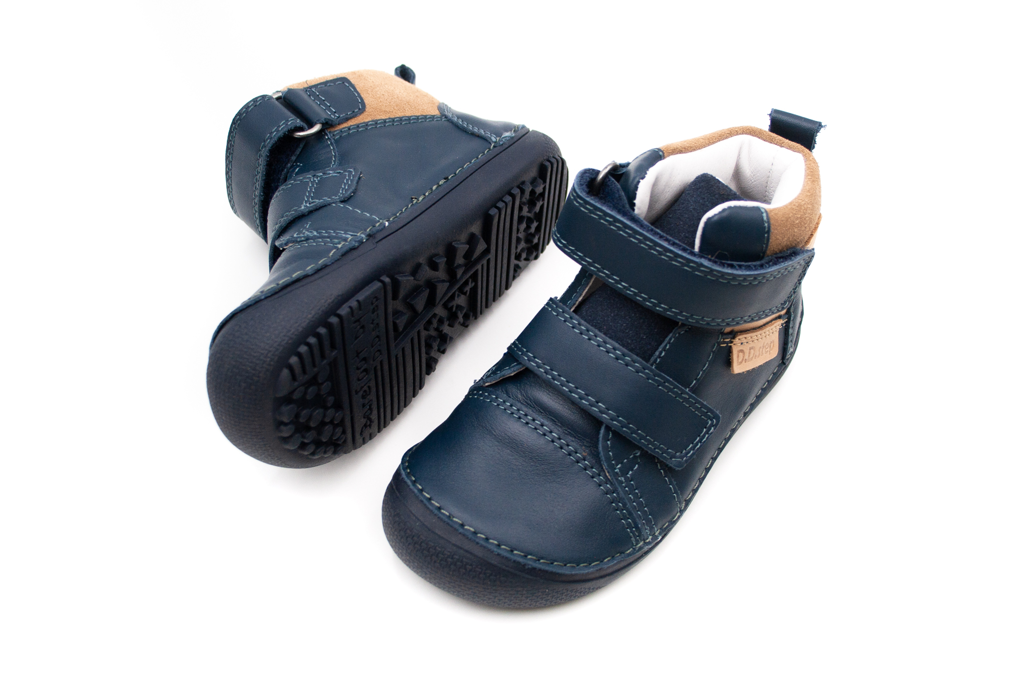 D.D.Step  DETSKÉ BAREFOOT TOPÁNKY D.D.STEP 063 - ROYAL BLUE Veľkosť: 26, Vnútorná dĺžka  topánky v cm: 16.1, Vnútorná šírka topánky v cm: 6.5