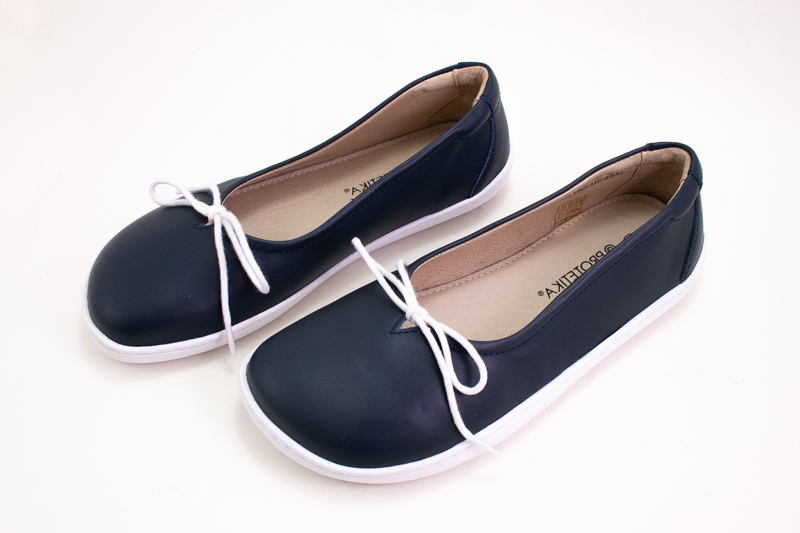 PROTETIKA BAREFOOT JASMINA NAVY Veľkosť: 37, Vnútorná dĺžka  topánky v cm: 23.8, Vnútorná šírka topánky v cm: 8.9