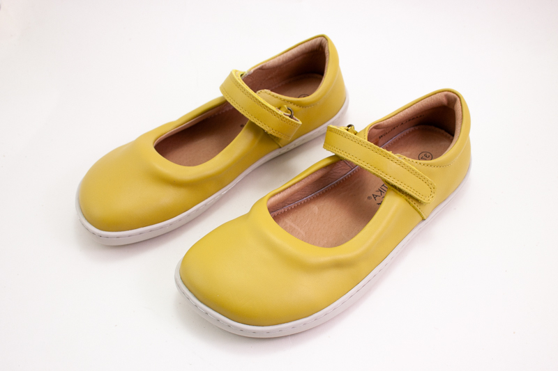 PROTETIKA BAREFOOT IZABELA YELLOW Veľkosť: 37, Vnútorná dĺžka  topánky v cm: 23.8, Vnútorná šírka topánky v cm: 8.9