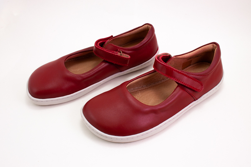 PROTETIKA BAREFOOT IZABELA RED Veľkosť: 38, Vnútorná dĺžka  topánky v cm: 24.6, Vnútorná šírka topánky v cm: 9.1