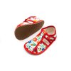 BABY BARE SHOES SLIPPERS - WHITE FOLKLORE