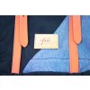 12318 5 frii of norway ergonomicky skolsky batoh retro blue jeans 30l