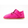 BEDA BAREFOOT PAPUČKY PINK SHINE ŠIRŠIE (W) PERFOROVANÉ (Veľkosť 35)