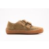 FRODDO BAREFOOT VEGAN VELCRO TENISKY - BEIGE