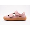 FRODDO BAREFOOT KOŽENÉ SANDÁLKY - PINK
