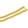VTR ŠPIRÁLOVÉ ELASTICKÉ ŠNÚRKY 60 - 100 CM - ŽLTÉ