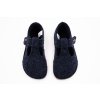 DETSKÉ BAREFOOT PAPUČE FRODDO FLEXY WOOLY VIBRAM - DARK BLUE