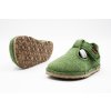 FRODDO BAREFOOT FLEXY WOOLY VIBRAM PAPUČE - GREEN