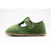 FRODDO BAREFOOT FLEXY WOOLY VIBRAM PAPUČE - GREEN